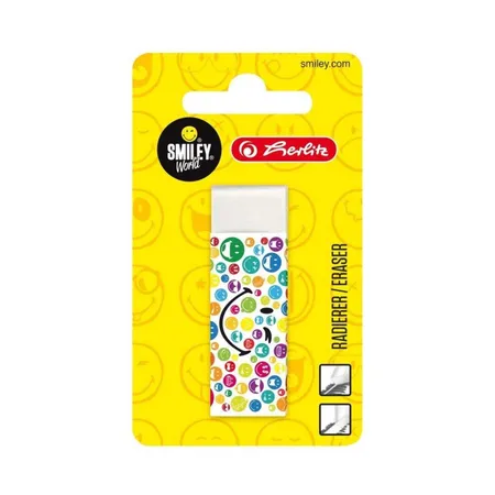 Herlitz Radierer Smiley World Rainbow