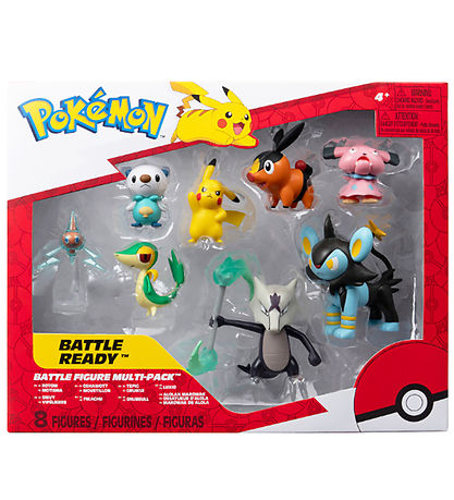 Pok?mon Figur - 8-pak - Battle Figure