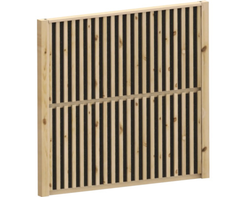 Hoofdelement ReduSound geluidswal geluidswerend hekwerk absorberend 180 x 180 cm drukgeïmpregneerd