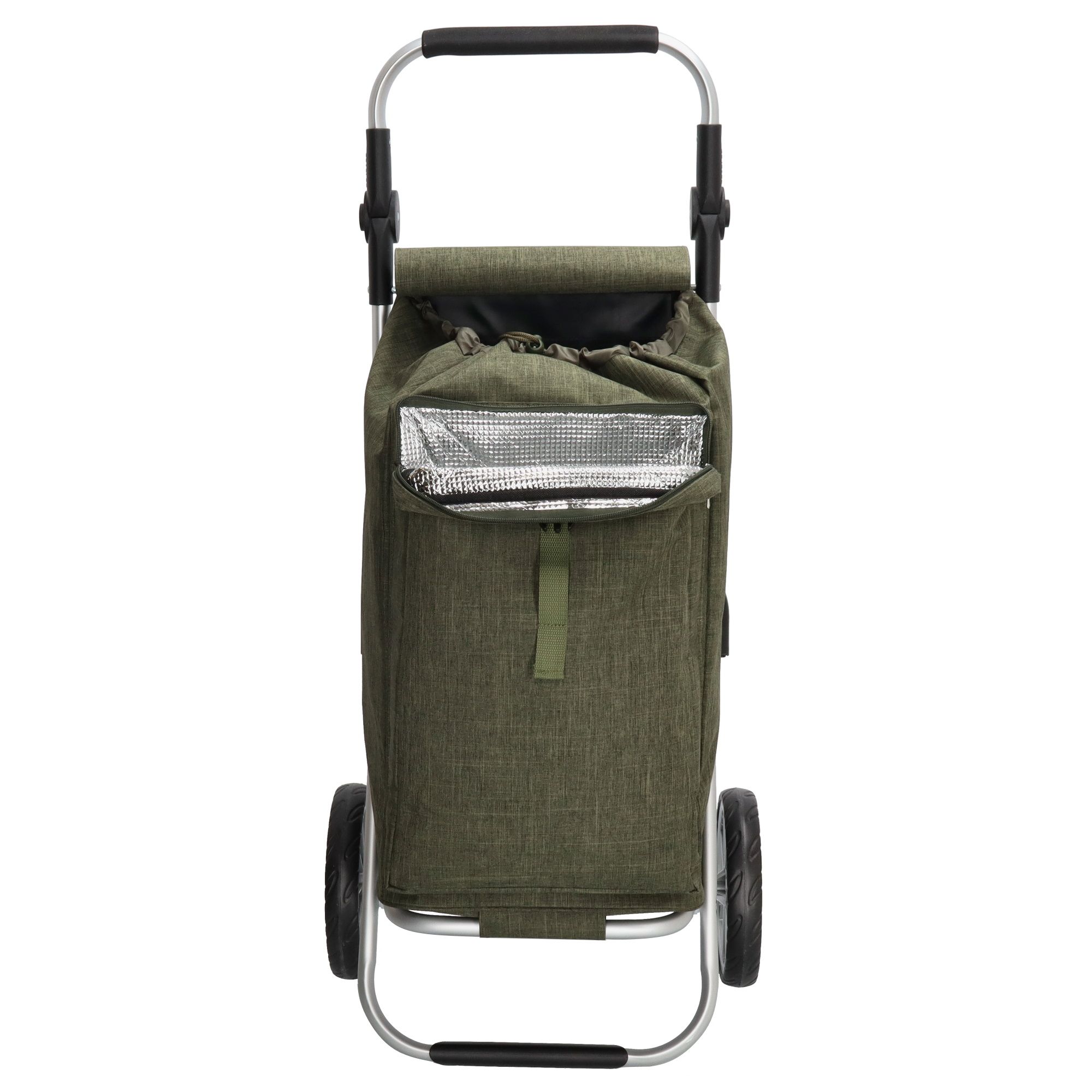 Beagles Alberic Boodschappen Trolley Olijfgroen