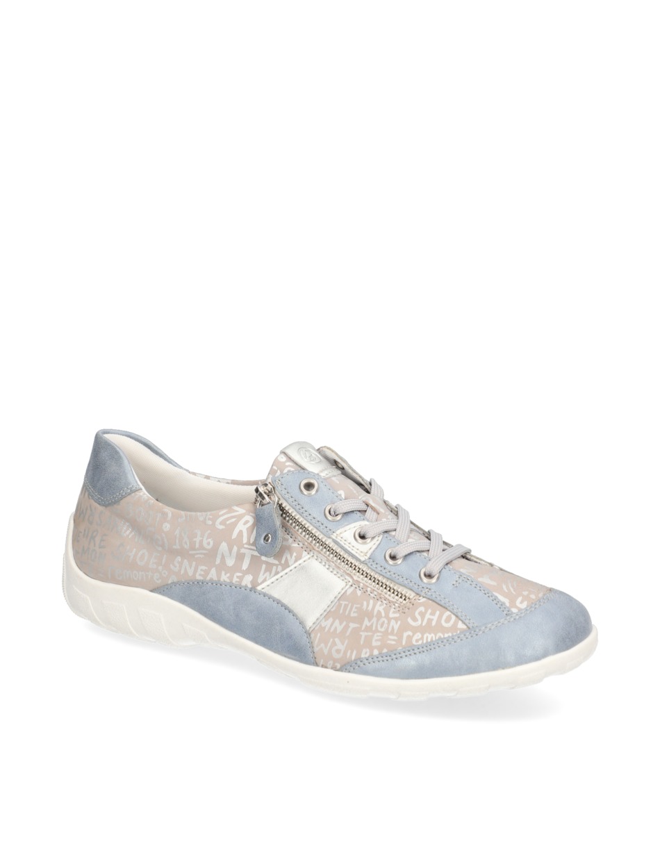 Lederkombination Sneaker