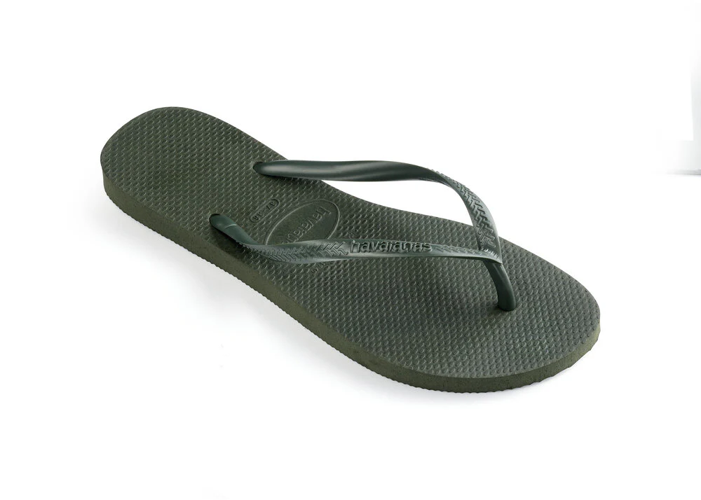 Havaianas  Slim klipklapper - Green Olive