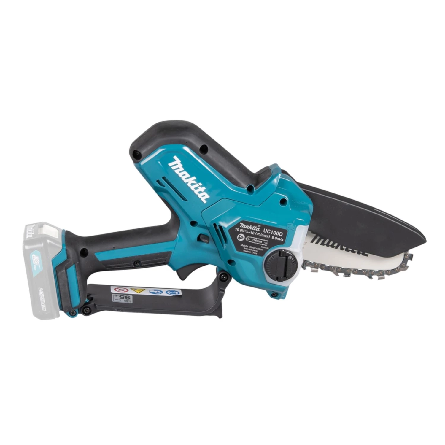 Makita UC100DZ CXT 12 V Max Li-Ion accu snoeizaag body - 10cm