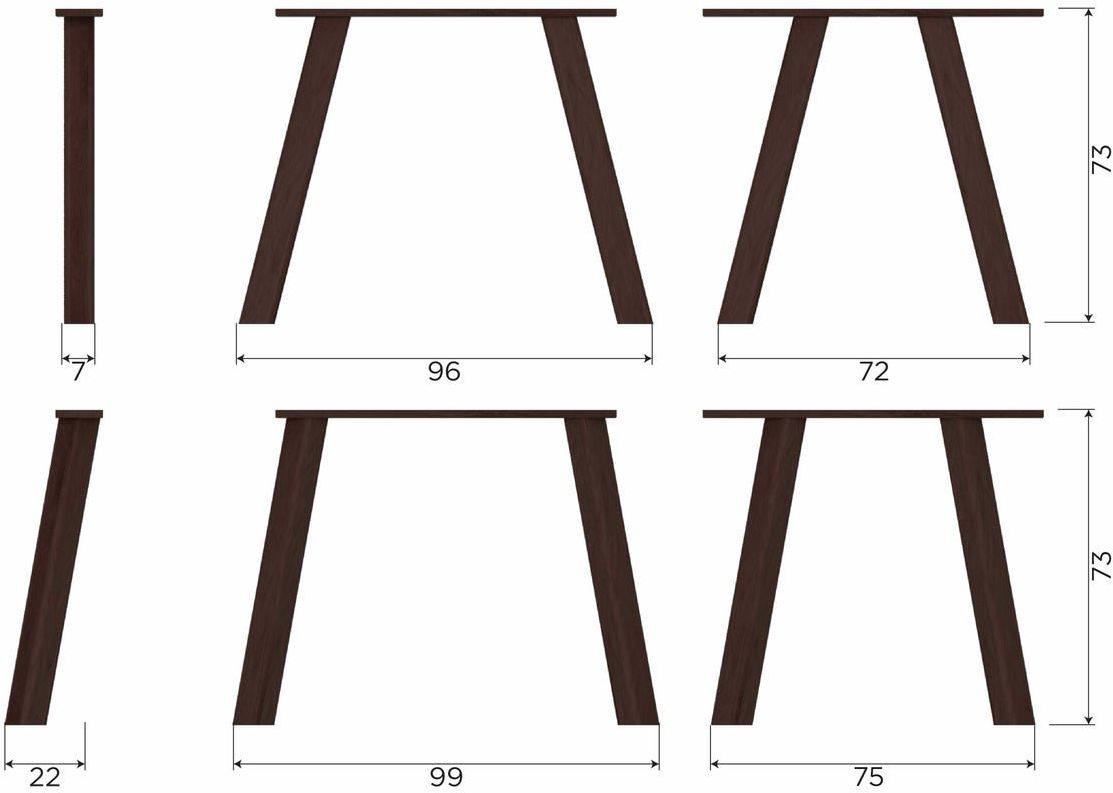 WOOOD Tablo Eettafel