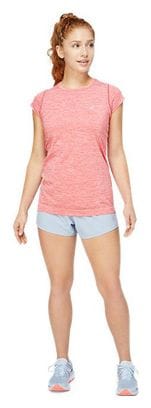 Maillot Manches Courtes Asics Race Rose Femme