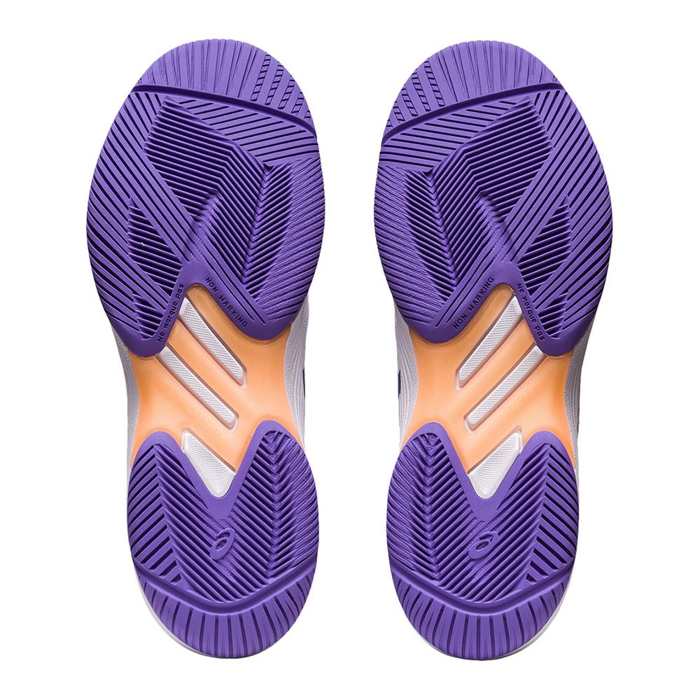 Asics SOLUTION SWIFT FF - Chaussures tennis Femme white/amethyst