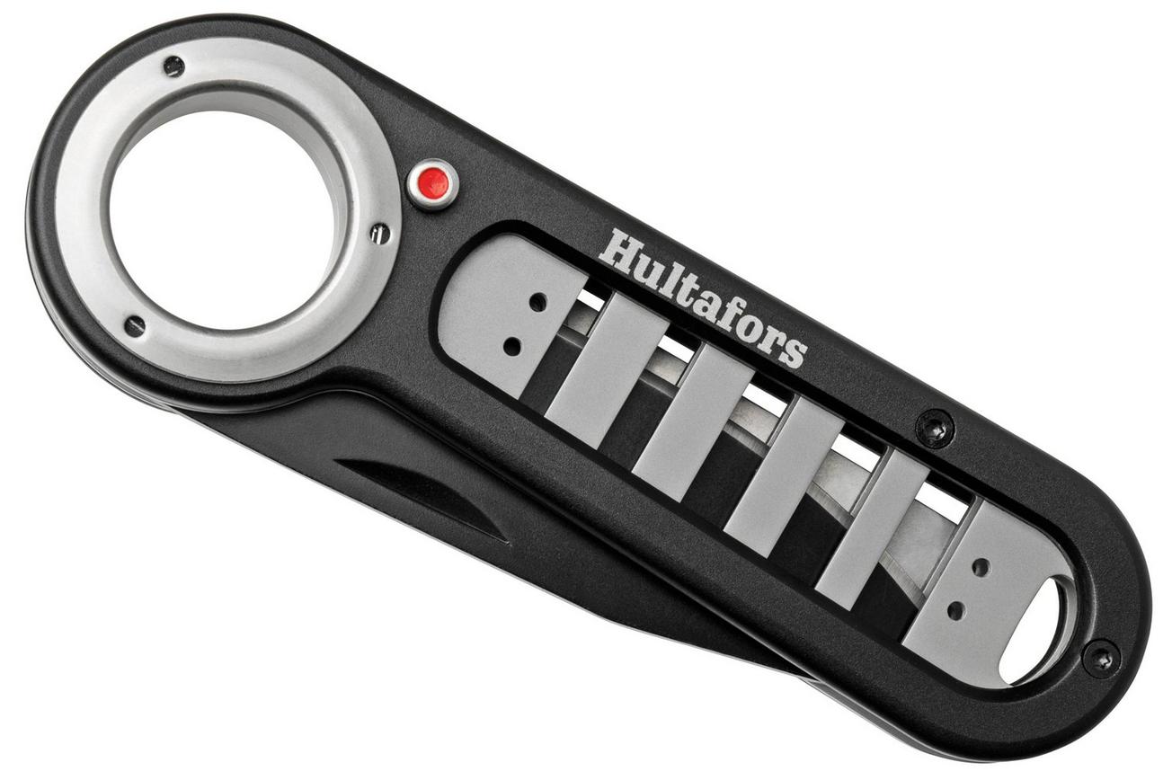 Hultafors OKF 380310 Black Stainless Steel, zakmes