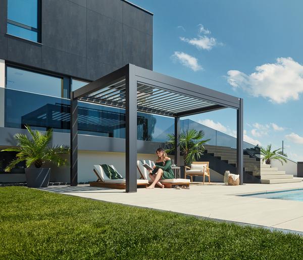 Biohort Pergola 4 x 3 zweifarbig, ca.