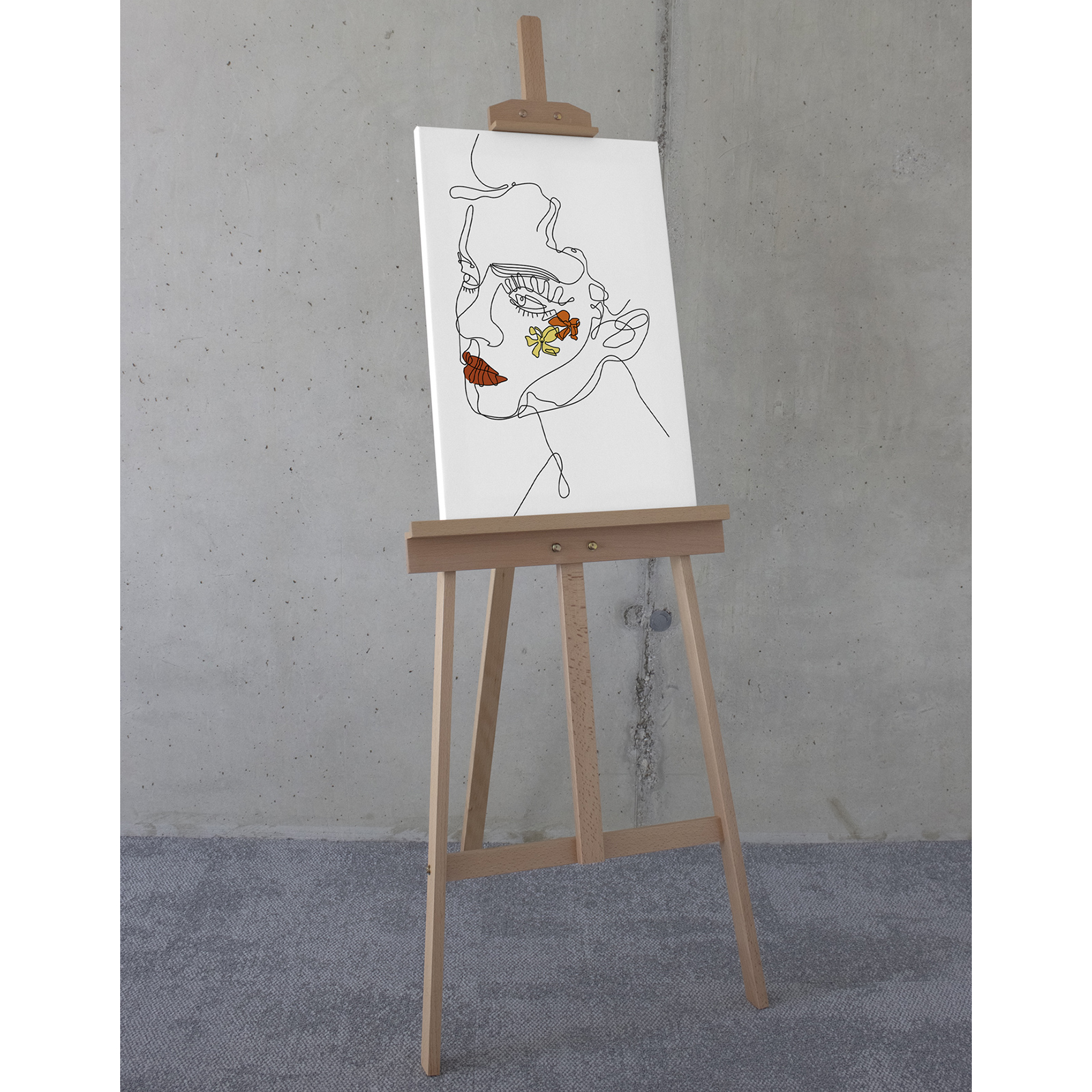 Keilrahmenbild FRÜHLINGSGEFÜHLE - 40x60 cm