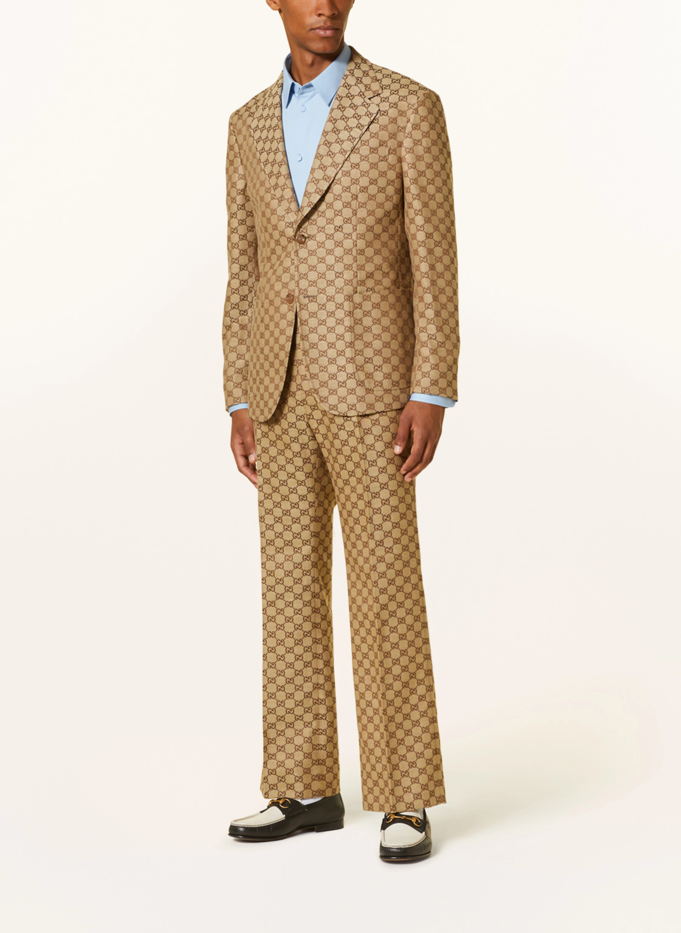 GUCCI Hose Regular Fit mit Leinen