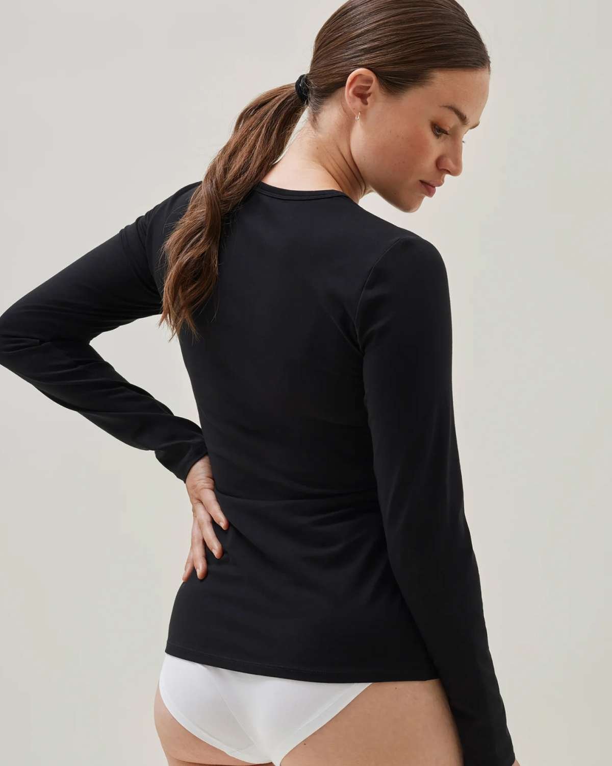 Ammetopp Langermet – Øko Bomull | Essential Top Long Sleeve