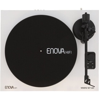 Accessoire platine vinyle Enova Hifi Paire de feutrine noire FS 120 BL