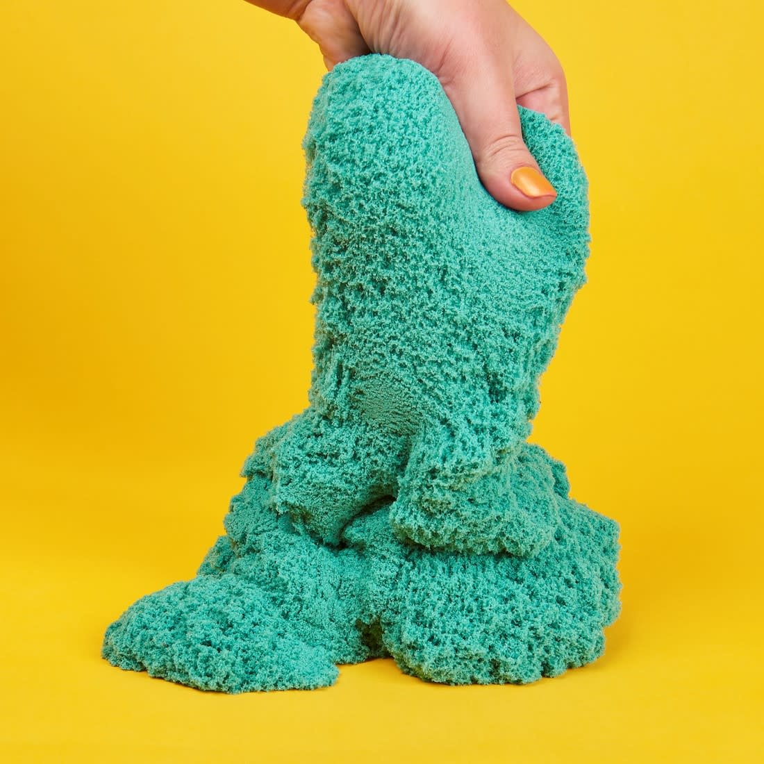 Kinetic Sand Kinetic Sand - Blauwgroen Sprankelend En Glinsterend