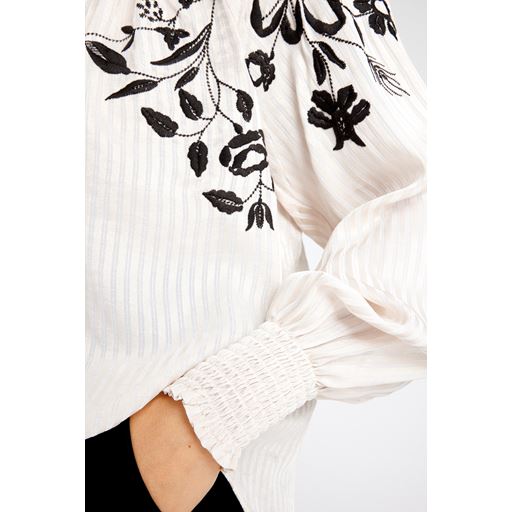 Gustav Annsofie Bluse, White Swan, 44