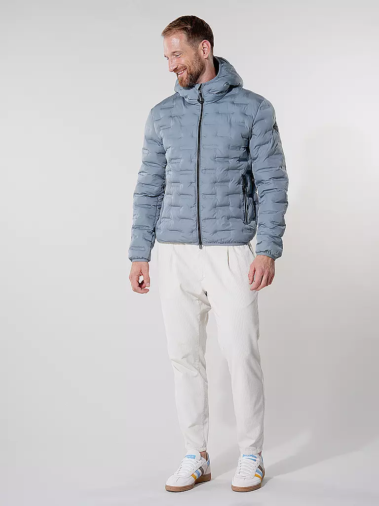 REPLAY Leichtsteppjacke hellgrau