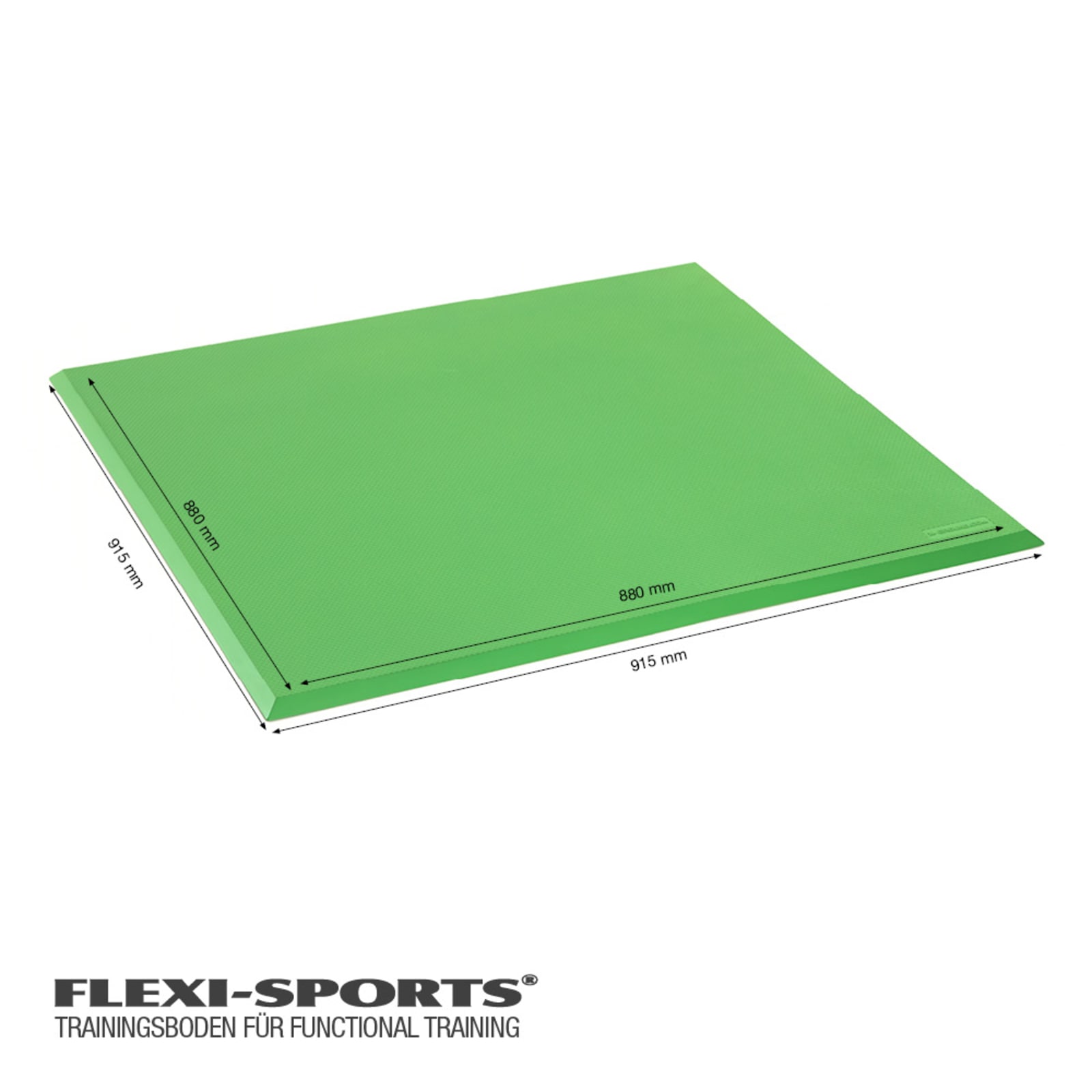 Functional Training Bodenmatte Grün + Übungs-DVD \