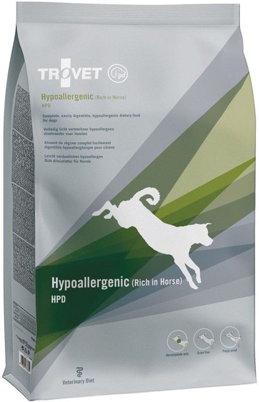 Trovet - Hypoallergeen HPD - Hondenvoer - Paard - 3kg