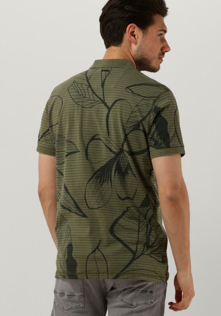 PME LEGEND mint pme legend polo short sleeve polo stripe outline flower