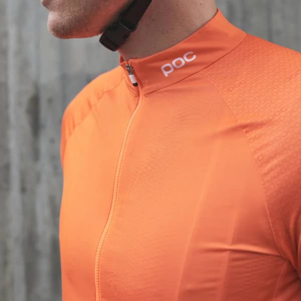Maillot vélo POC ESSENTIAL ROAD JERSEY POC O ZINK ORANGE