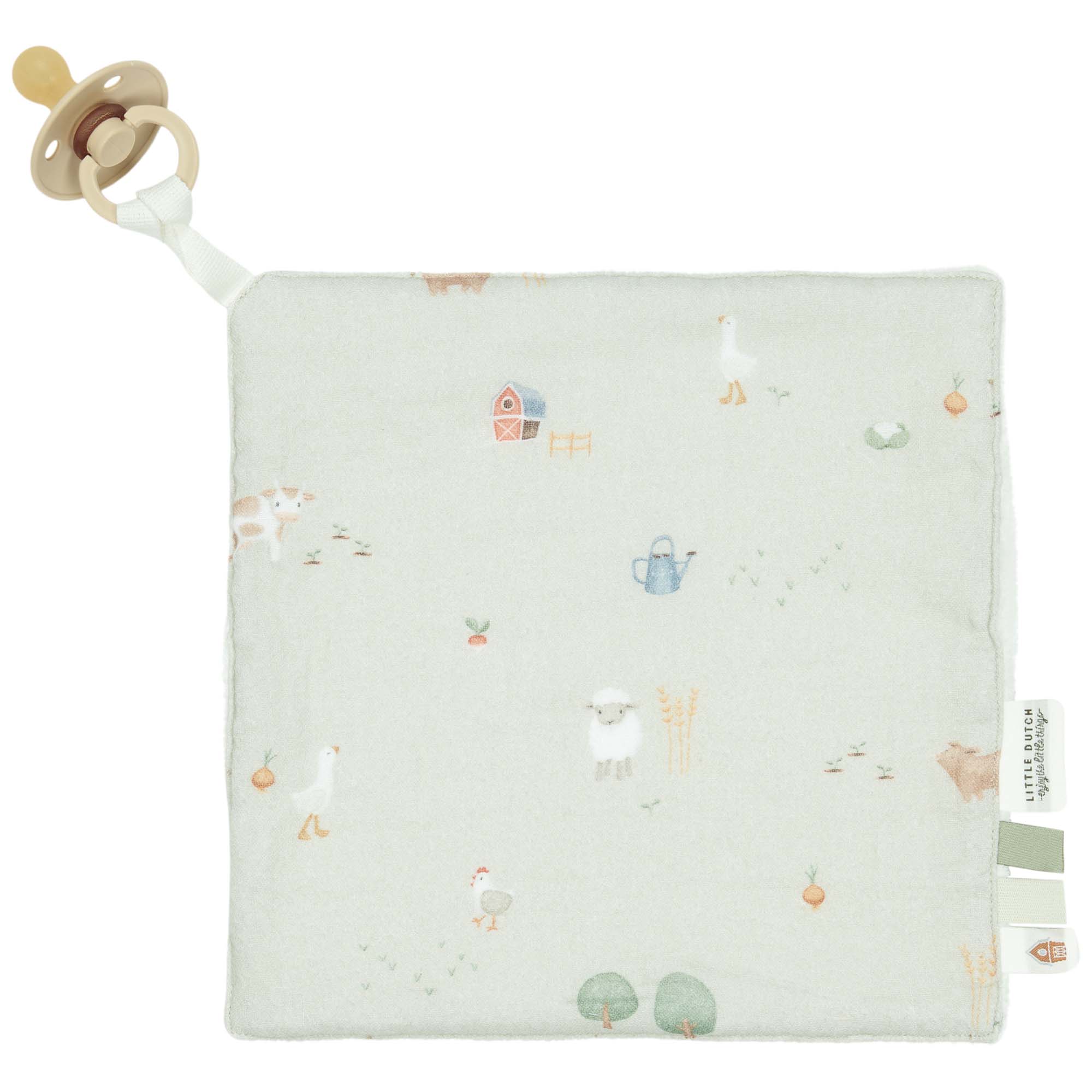 Little Dutch speendoekje Little Farm mint