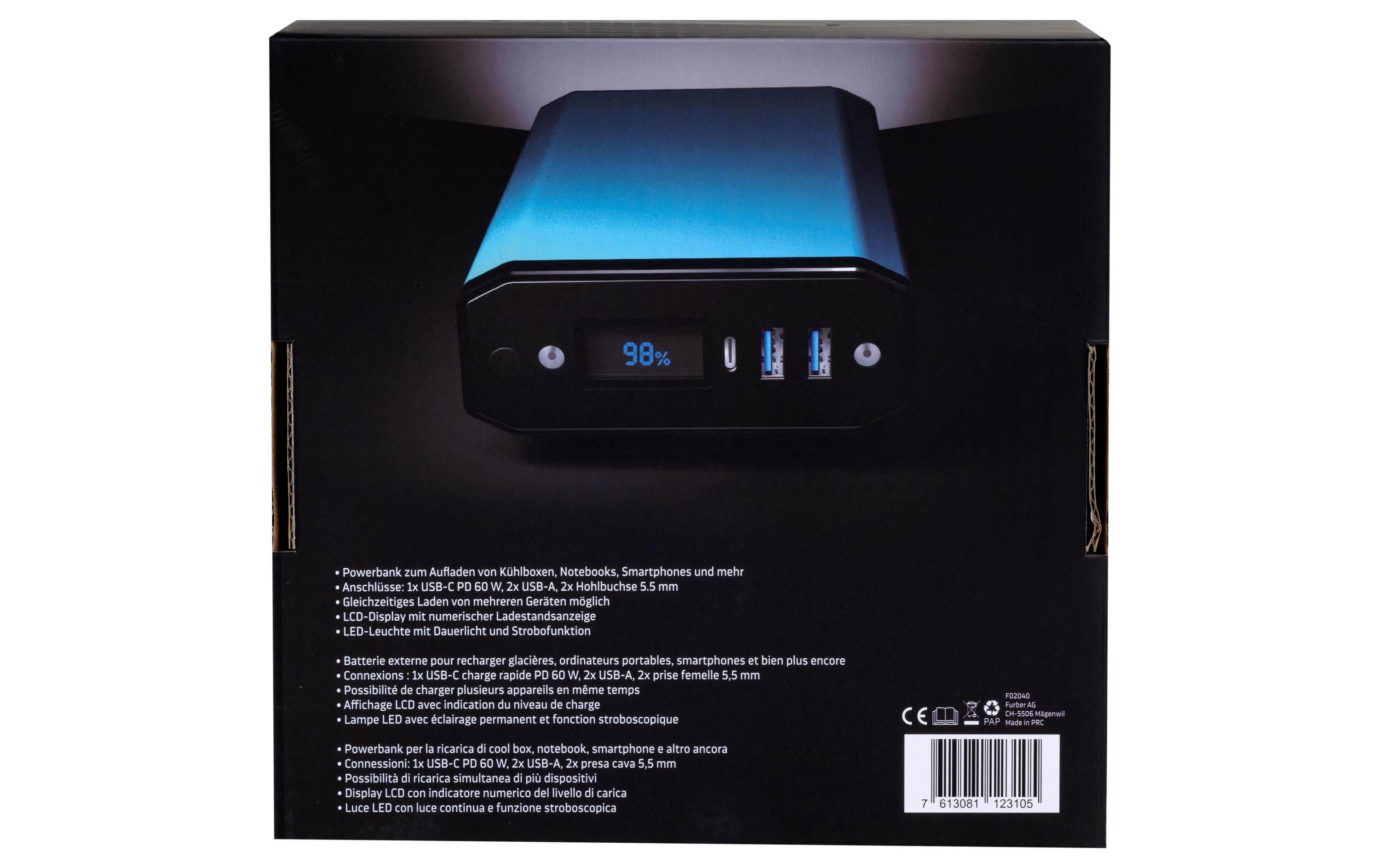 Kompressor-Kühlbox ACUX-R 30 mit Akku<br>Mobile Kühl- und Gefrierbox in einem
