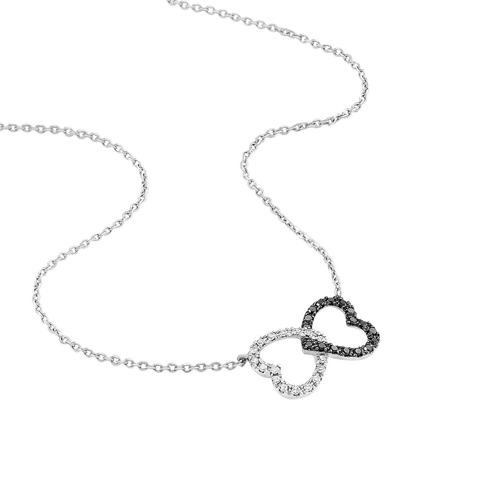Collier Miranda Or Blanc Diamant