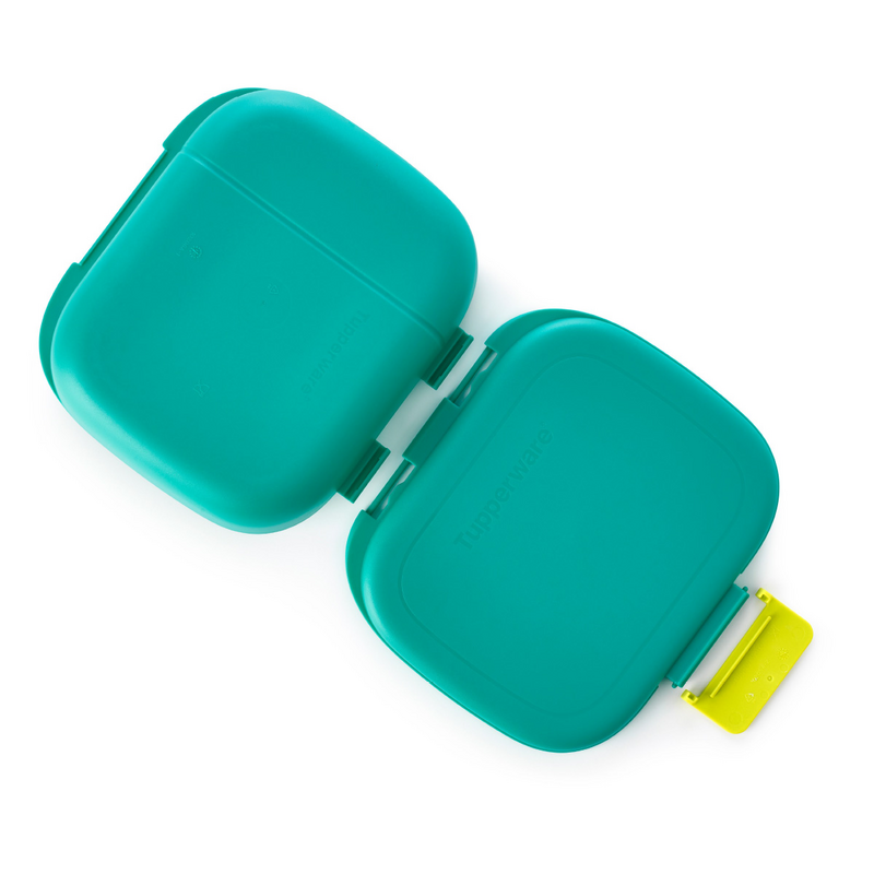 Eco+ 1-2-3 Lunchbox Die Lunchbox mit praktischer Unterteilung und Clip-Verschluss