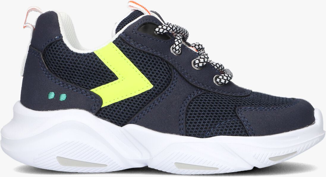 BUNNIESJR blauwe bunniesjr lage sneakers noa nopje
