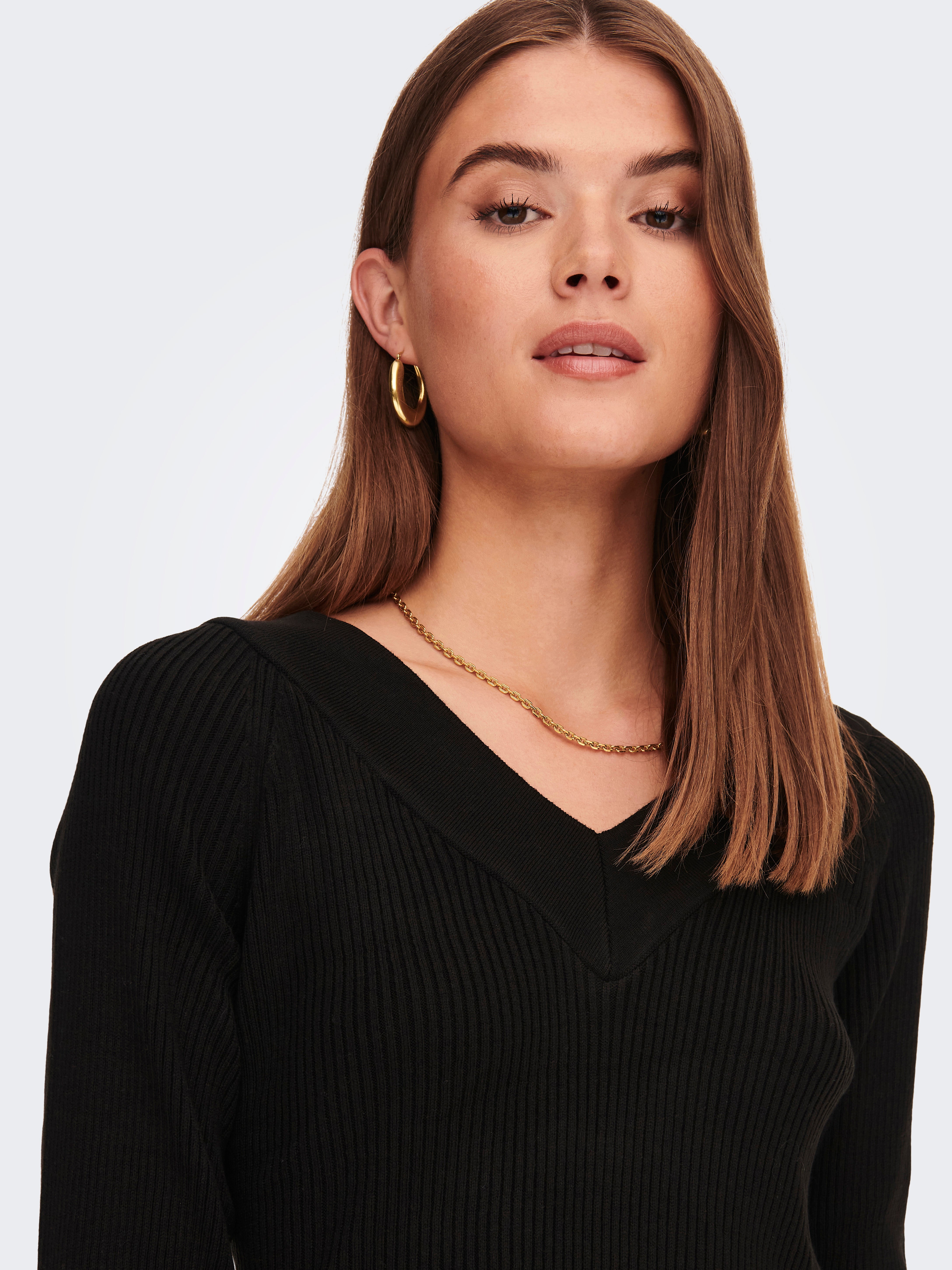 ONLNEW Strickpullover Black