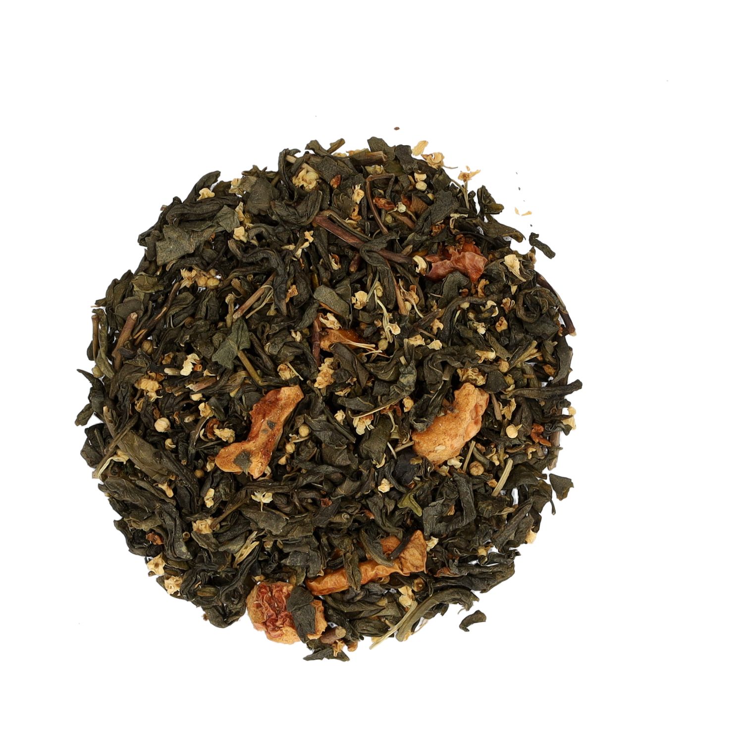 IJsthee, biologisch, groene thee, appel/vlierbloesem 75 gr
