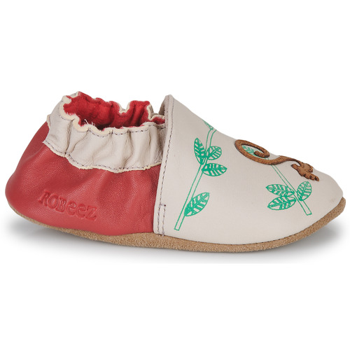 Robeez - ACROBATIC MONKEY - Beige / Rouge