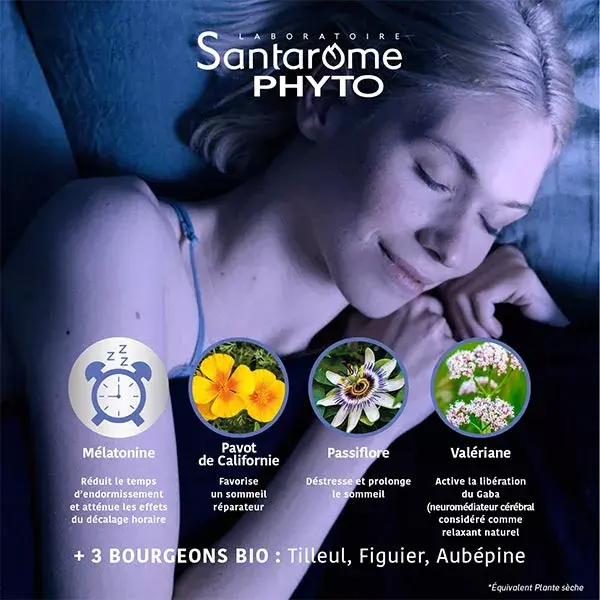 Santarome Bio Somnifor - Melatonina 1,9 mg - 30 gomas