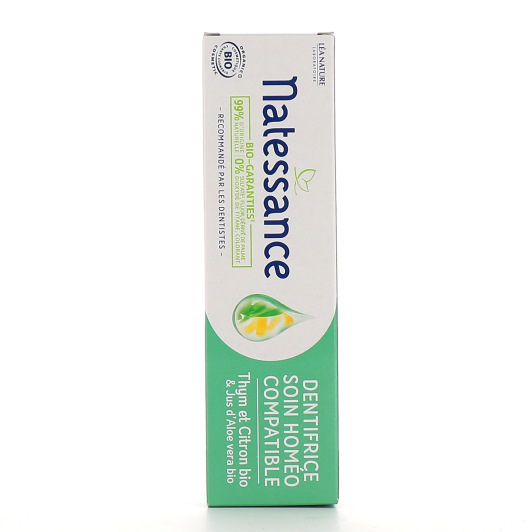 Dentifrice Natessance - Pharmacie des Drakkars