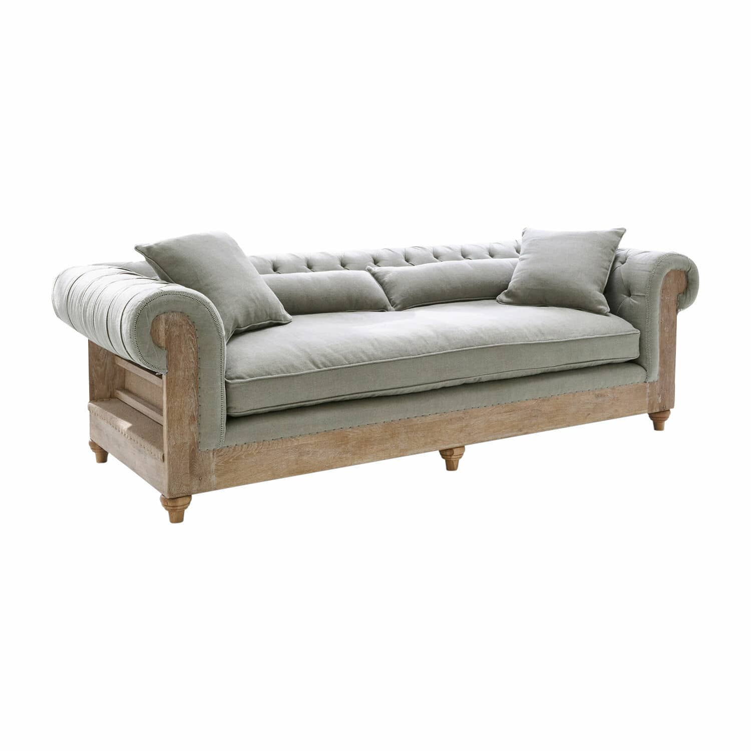 Sofa Kanani grau/braun