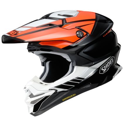 Casque cross Shoei VFX-WR - JAMMER 2023 - Noir / Orange