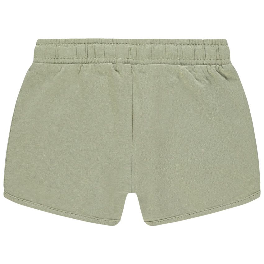 Short en jersey print flamant rose - Vert