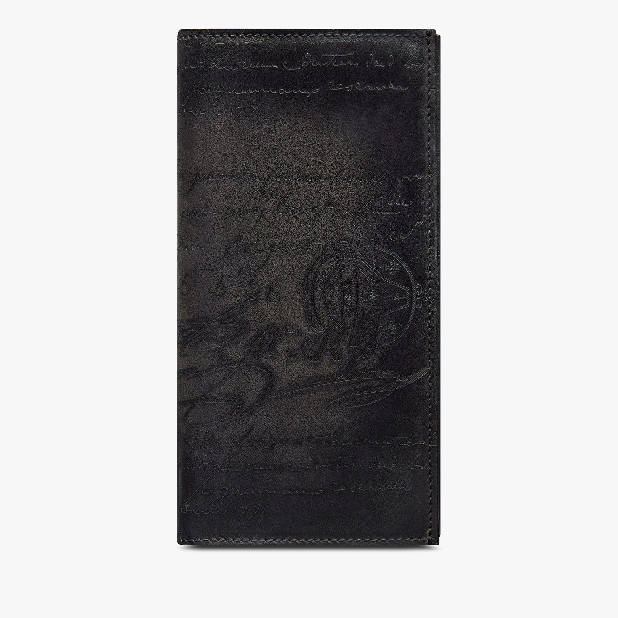 Portefeuille Espace En Cuir Scritto