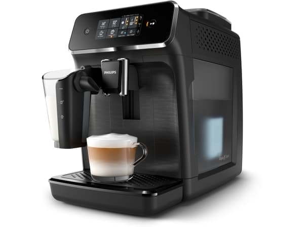 Philips Series 2200 EP2230 - Automatisk kaffemaskin med melkeskummer - 15 bar - mattsvart