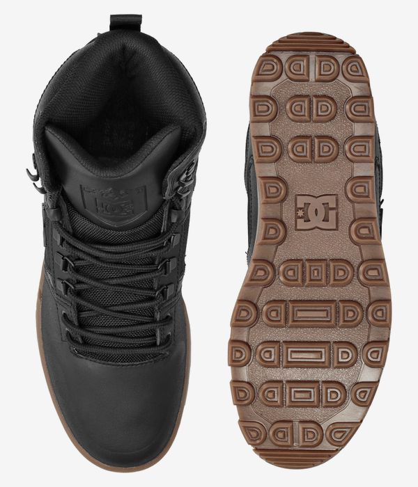 DC Pure High Top WR Schuh (black gum)