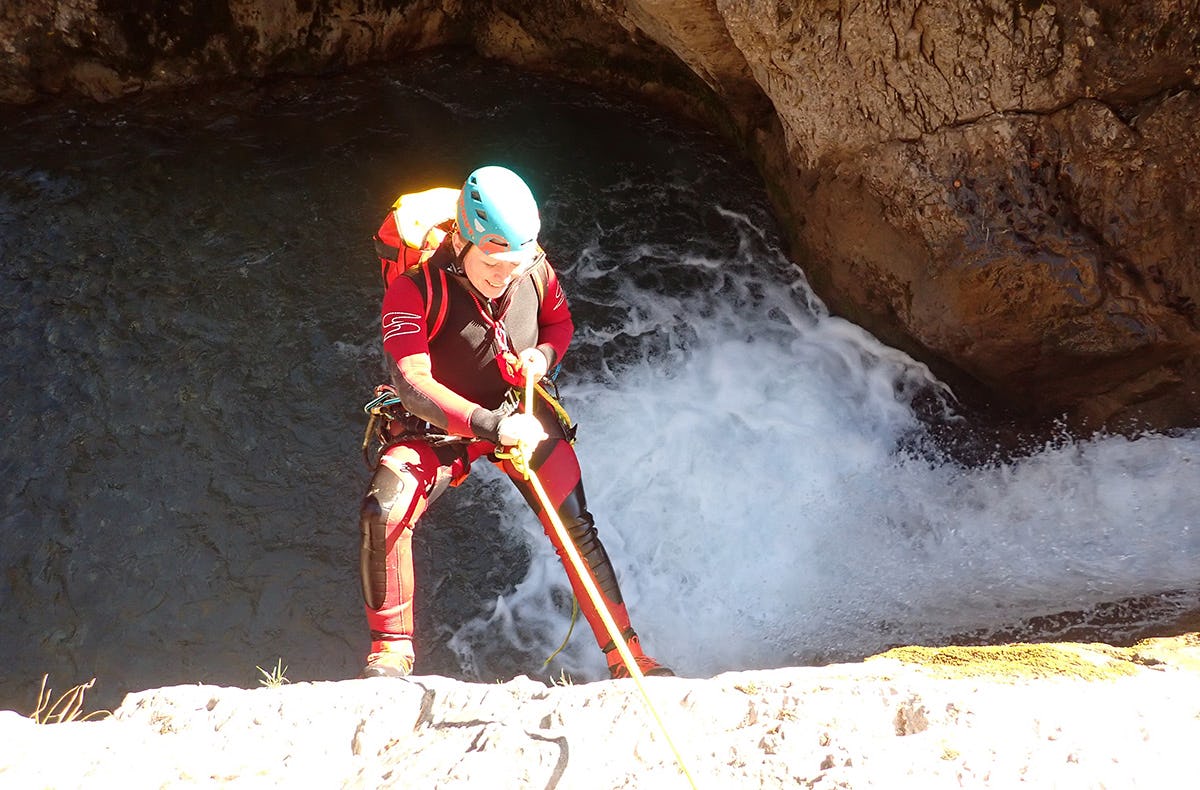 Canyoning-Einsteigertour Steeg (halbtags)