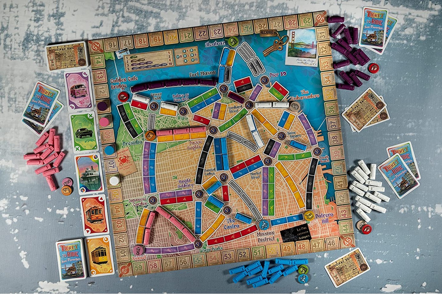 Ticket to Ride - San Francisco (Nordic)
