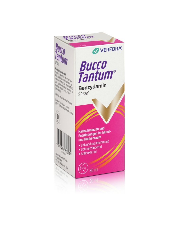 BUCCO TANTUM Spray Fl 30 ml<br>30 ml, Flasche, Spray zur Anwendung in der Mundhöhle, Lösung