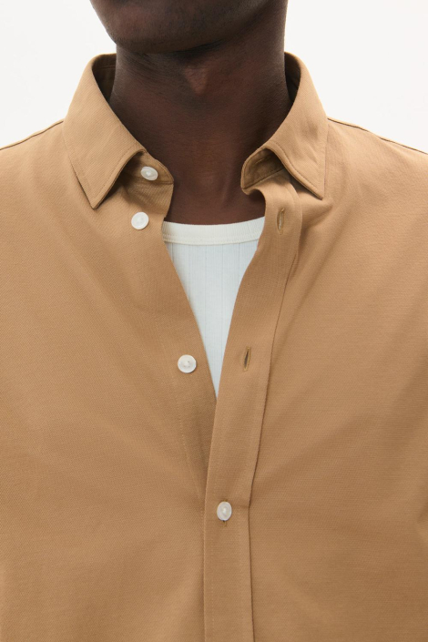 Matinique beige heren overhemd