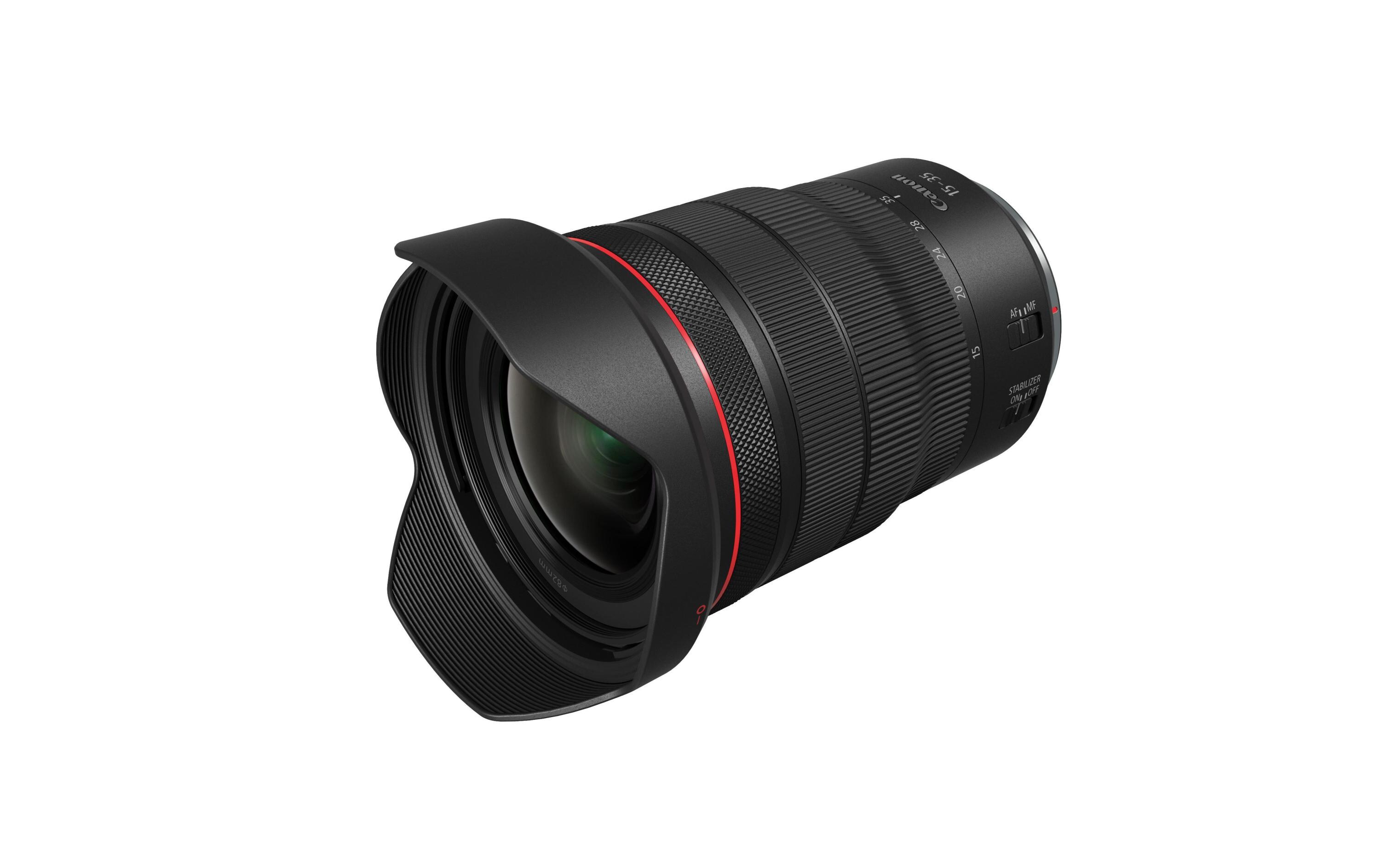 Zoomobjektiv RF 15-35 mm F/2.8 l IS USM Canon RF<br>Lichtstarkes Ultraweitwinkel-Zoomobjektiv mit 5-Stufen-Bildstabilisator