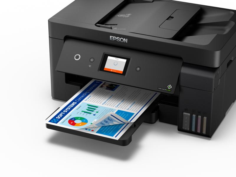 Epson Multifunktionsdrucker EcoTank ET-15000 Kompakter, A3-fähiger 4-in-1-Tintenstrahl-Multifunktionsdrucker mit Ecotank-System