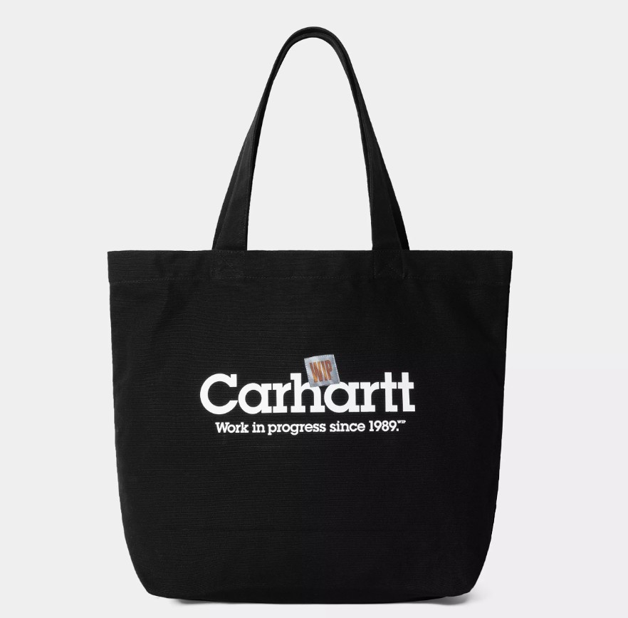 Carhartt WIP Canvas Graphic Tote Large Black