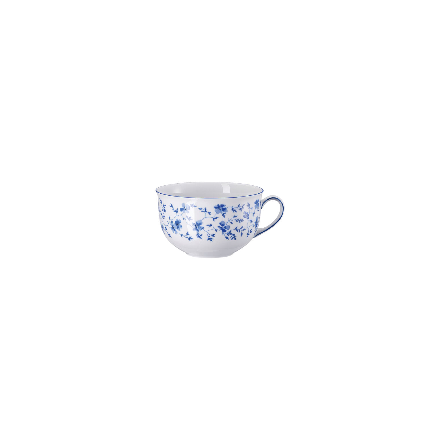 Form 1382 Blaublüten Café au Lait-Obertasse
