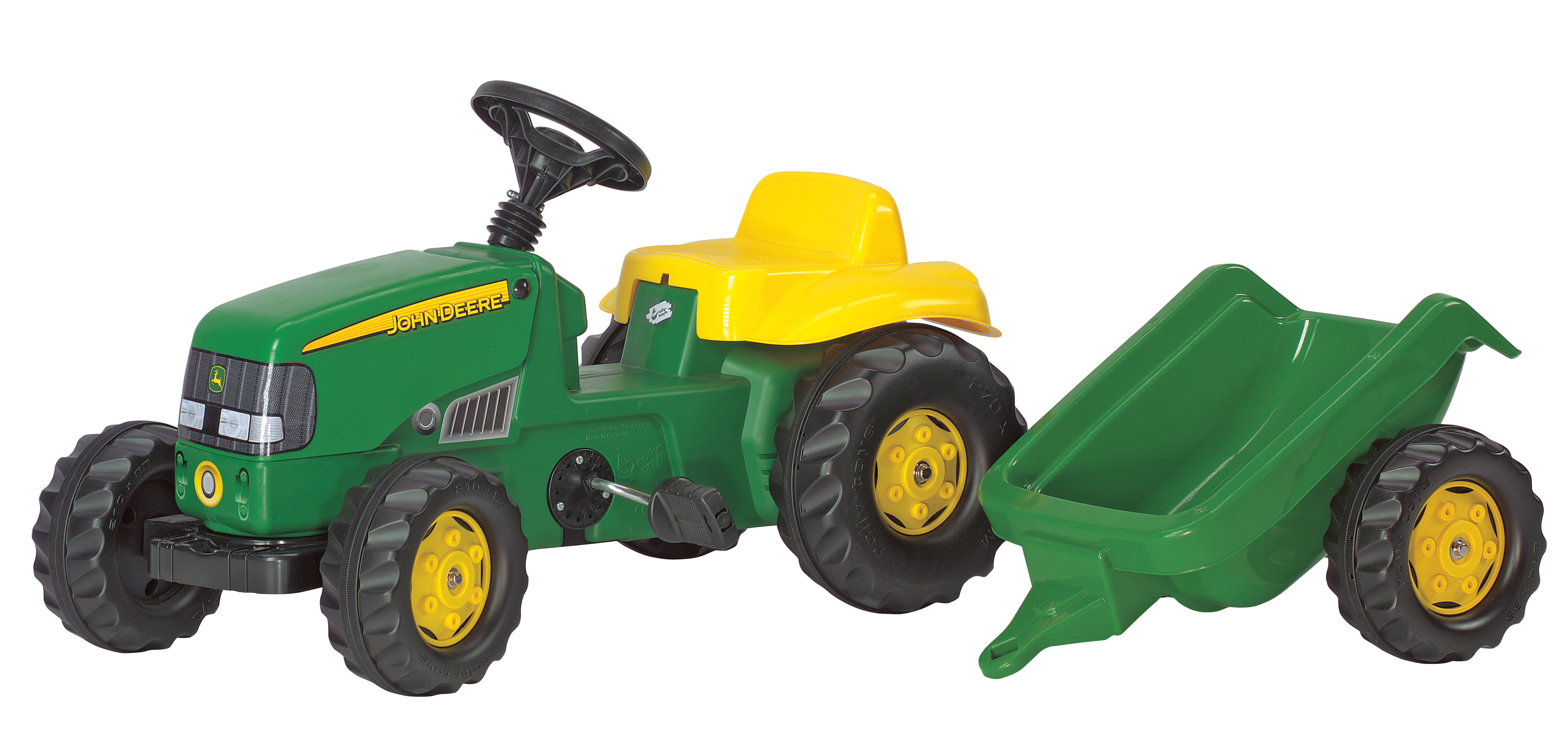 Rolly toys Kid John Deere   aanhanger - Tractoren