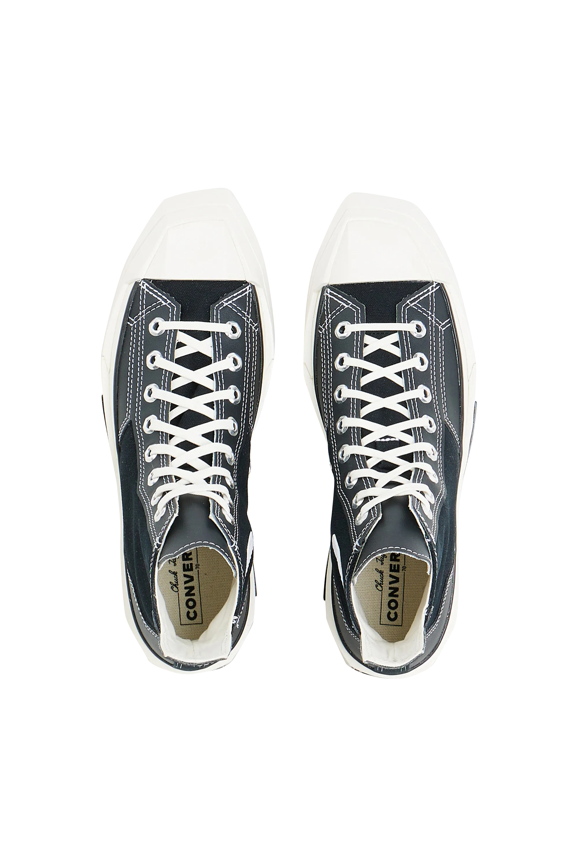 CONVERSE Baskets montantes CHUCK 70 DE LUXE SQUARED Noir