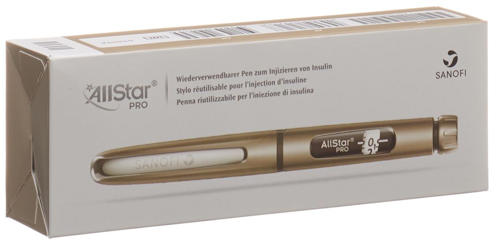 ALLSTAR Pro Lantus/Apidra/Insuman Insulinpen silber 1 Stk